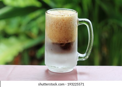 Old Fashion Cold Mug Of Root Beer 