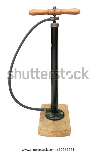 old fashioned bike pump