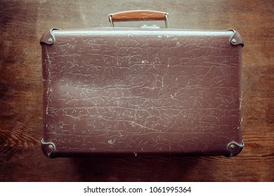 old style briefcase