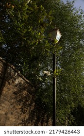 Old Fashioned Street Lamp In Greenwich