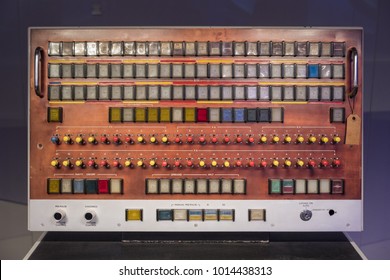 Old Fashioned Switch Board.