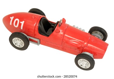 Old Fashioned Toy Racing Car