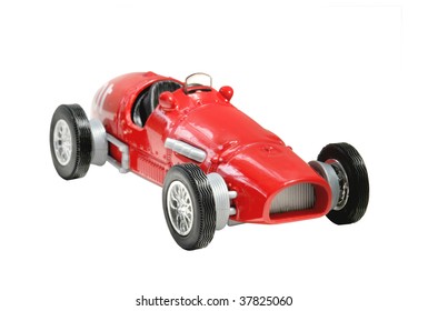 Old Fashioned Toy Racing Car