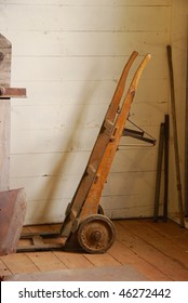 Old Feed Dolly In A Feed And Flour Mill