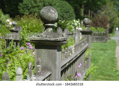 Old Fence At The Mission House. Stockbridge MA