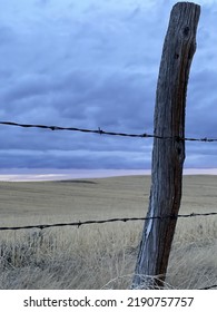 Old Fence Post To Keep Cows