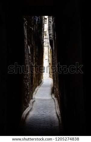 Image, Stock Photo #A# Falling lane