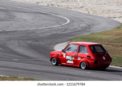 Old Fiat 126 Racing Car Speeding Stock Photo 1211679784 | Shutterstock