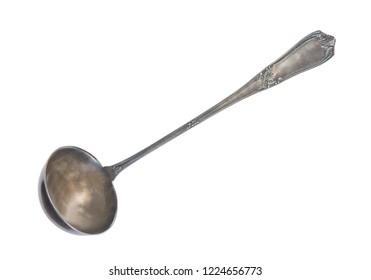 Old Fine Ladle. Vintage Kitchen Kitchenware
