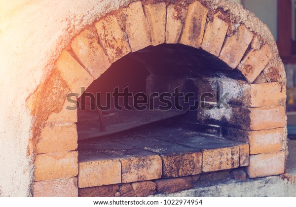 Old Fireplace Closeup Stock Photo Edit Now 1022974954