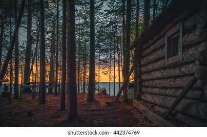 Cabin In The Woods Images Stock Photos Vectors Shutterstock