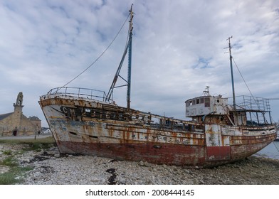 Old fishing ships in a french harbor. - Powered by Shutterstock