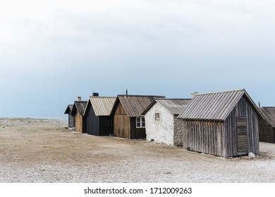 Old Fishing Village On Fårö, Gotland, Sweden