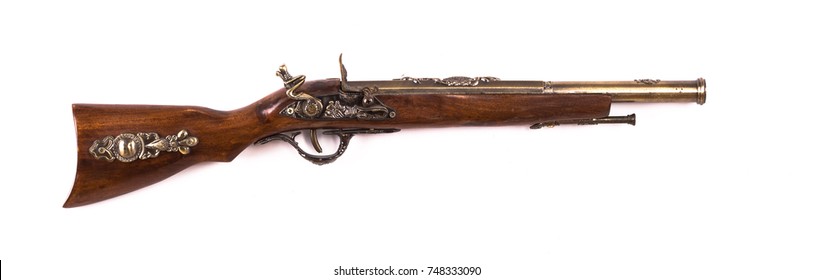 Old Flintlock Rifle