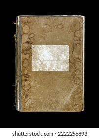 Old folder for papers isolated