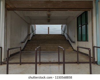 Old Football Stadium Entrance