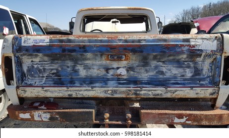 Old Ford Truck Tailgate