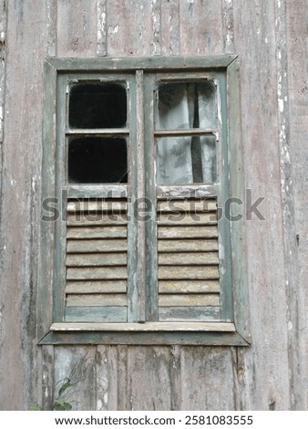 old frame window summer house grampa antigue 