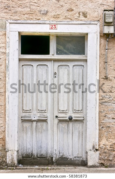 Old French Door Stock Photo Edit Now 58381873