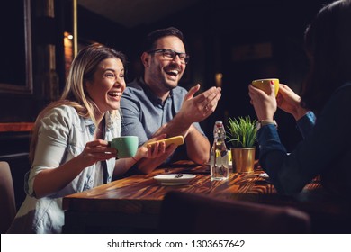 Old friends catching up, having coffee.  - Powered by Shutterstock