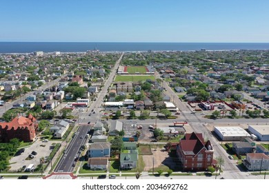 Old Galveston Aerial And Park