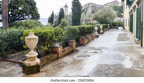 Old Garden Of Napoleon On Elba Island