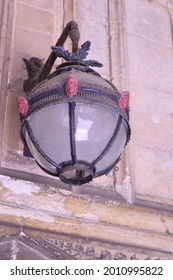 Old Gas Light From Church Porch