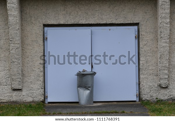 An old gate of a car garage in East-Germany.
A small, old village in
east-Germany