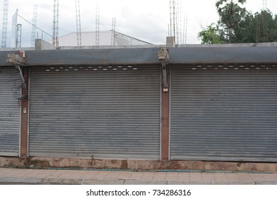 Old Gate with in Construction 