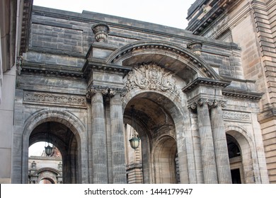 Old Gates At John Street Glasgow City Council George Square Glasgow Scotland