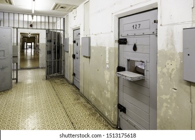 Old German jail, detail of confinement and crime, justice