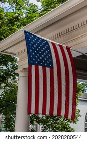 Old Glory In Small Town America, Huntingdon, Pennsylvania, USA