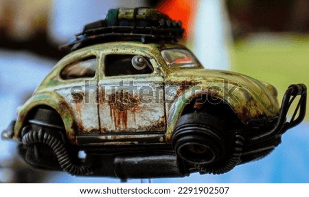 Old is gold. This old VW toy was display at Jogja VolksWagen Festival. It is special because from hundred of toy display, this VW toy the only one display who has diffrent shape. This is very special.