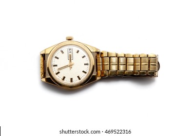 Old Gold Wrist Watch