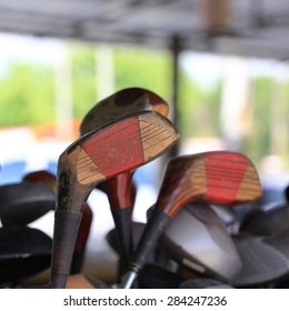 Old Golf Club Wooden