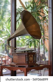 Old Gramaphone Player.