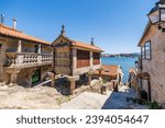 Old granary Combarro, Spain, Galicia, Europe