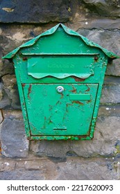 An Old Green Letter Box