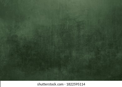 Old Green Wall Abstract Background Or Texture 