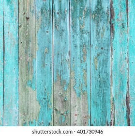 Old green wooden background. Picture of wooden structure.