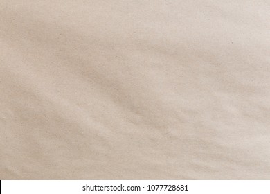 Old Grey Eco Paper Kraft Background Texture In Soft White Light Color Concept For Page Wallpaper Design, Brown Matte Pattern For Decorative Wall.