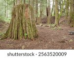 An old growth forest in British Columbia.