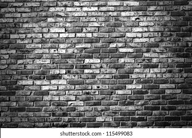 Old Grunge Brick Wall Background