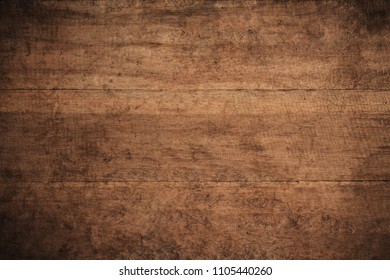Old grunge dark textured wooden background,The surface of the old brown wood texture,top view brown wood panelitng - Shutterstock ID 1105440260