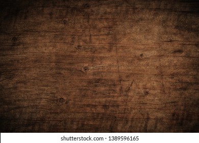 Old Grunge Dark Textured Wooden Background,The Surface Of The Old Brown Wood Texture,top View Brown Wood Paneling