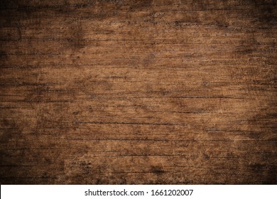 Old grunge dark textured wooden background,The surface of the old brown wood texture,top view brown teak wood paneling - Shutterstock ID 1661202007