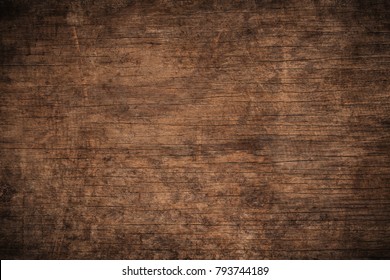 Old grunge dark textured wooden background,The surface of the old brown wood texture,top view brown wood panelitng - Shutterstock ID 793744189
