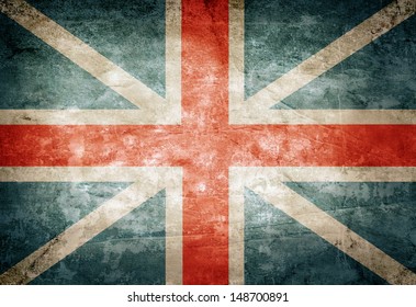 Minidose Union Jack Englische Flagge Vintage 
