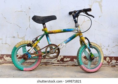 Old Grunge Kid Bicycle