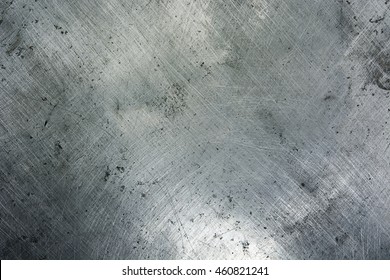 Old Grunge Metal Plate Steel Background